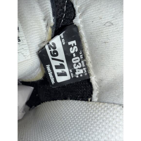 Size 11 Bape RODSTA Snakeskin Black Grey White OG BOX main image 7